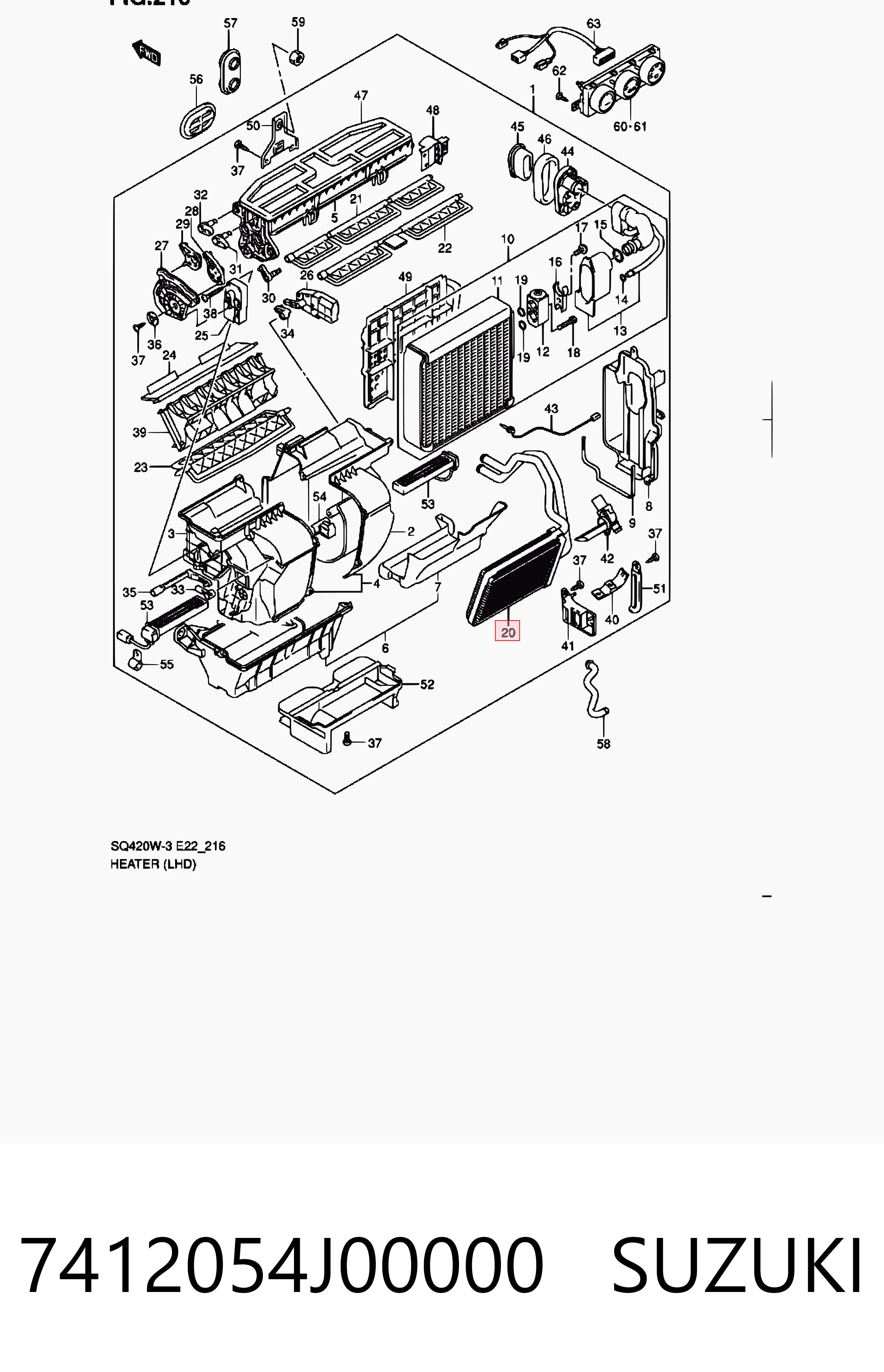 7412054J00000 Suzuki