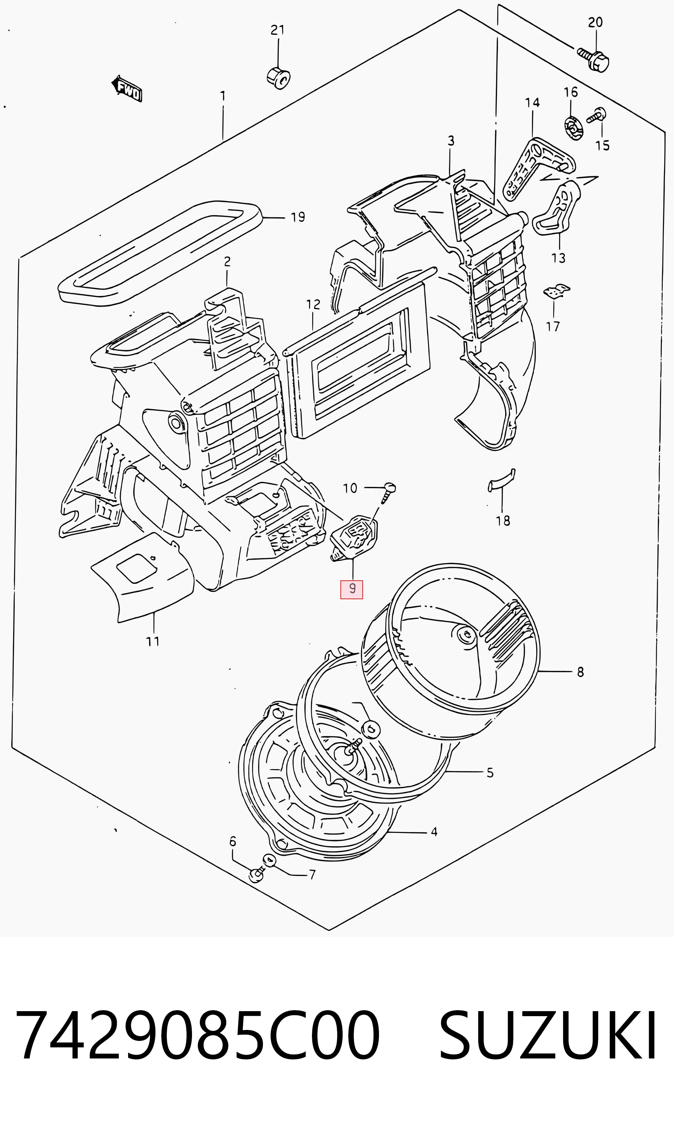7429085C00 Suzuki