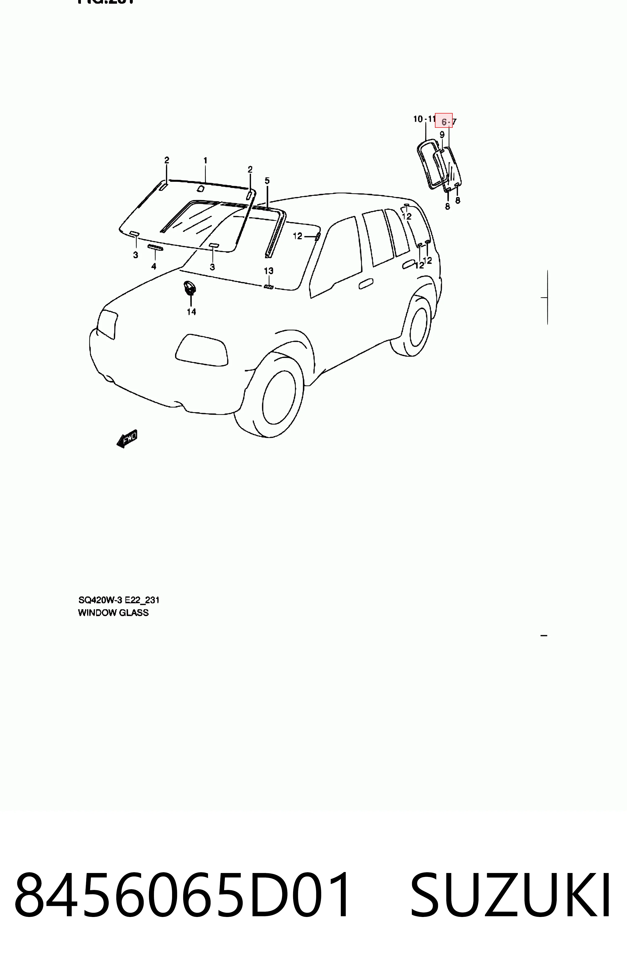 8456065D01 Suzuki