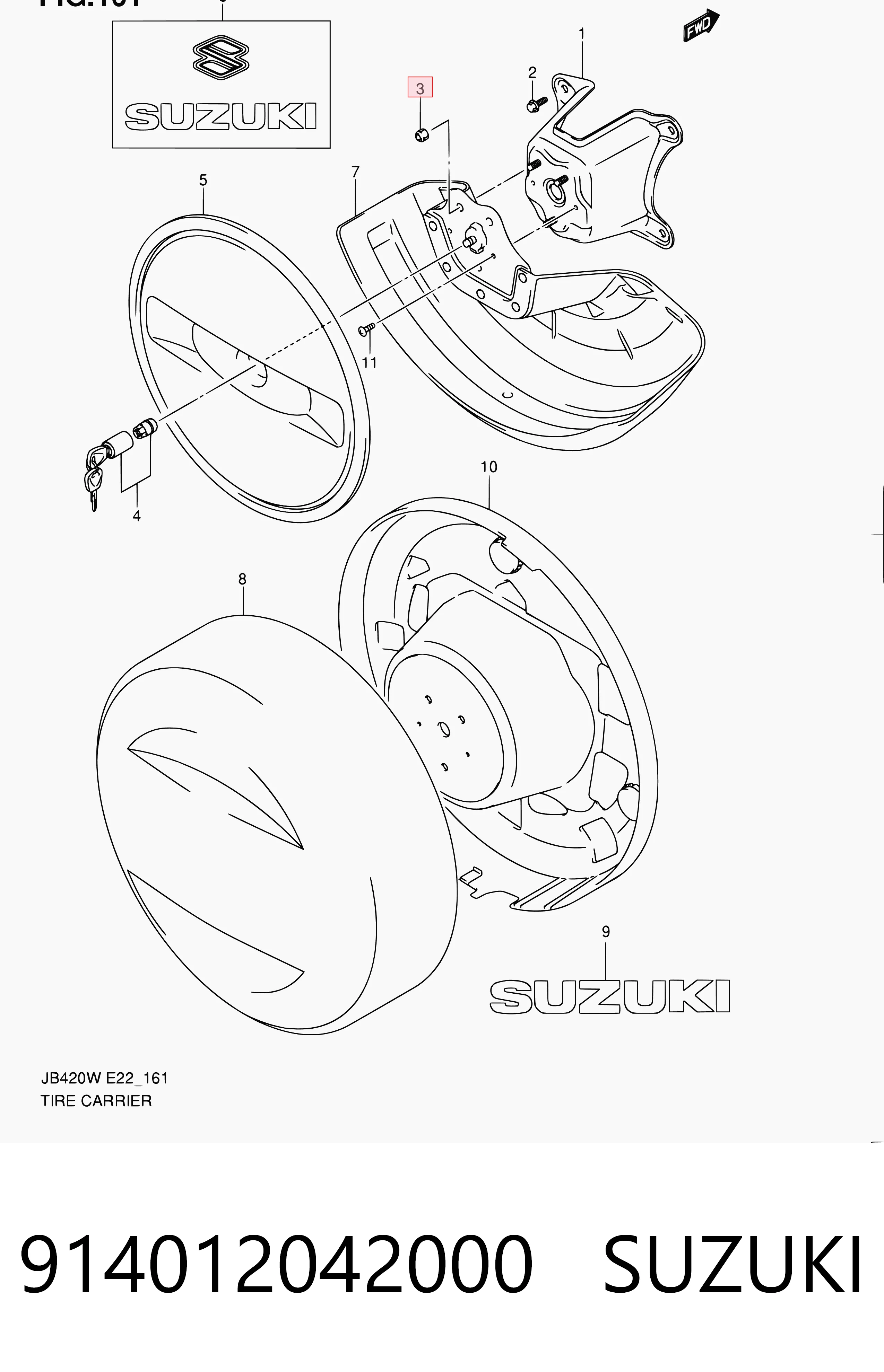 Compre Porca de roda Suzuki Vitara 