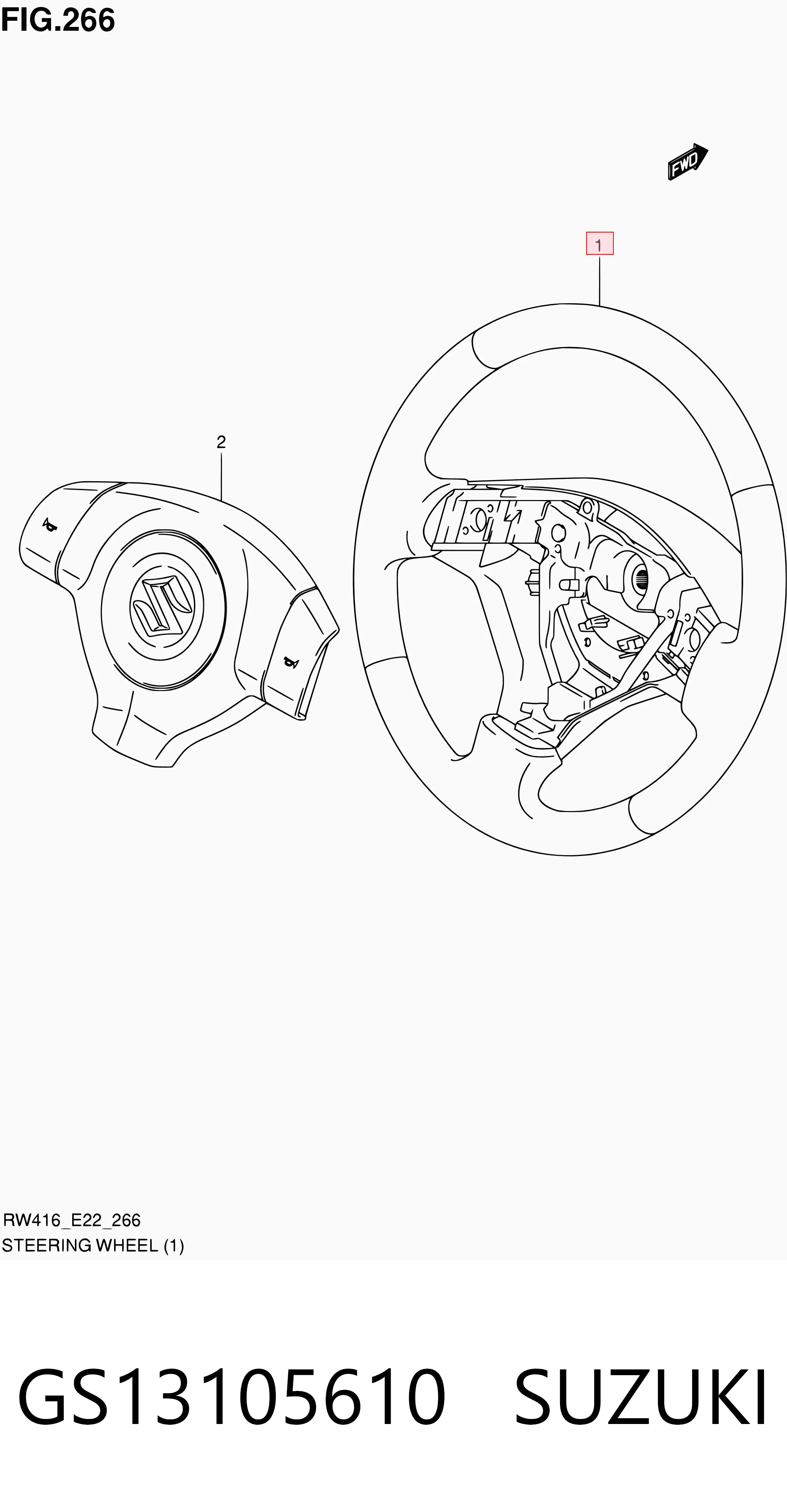 Volante para Suzuki Swift IV MZ, EZ