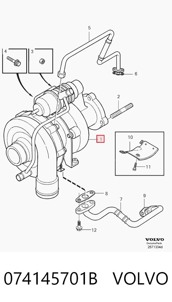Compre Turbina Volvo V70 1