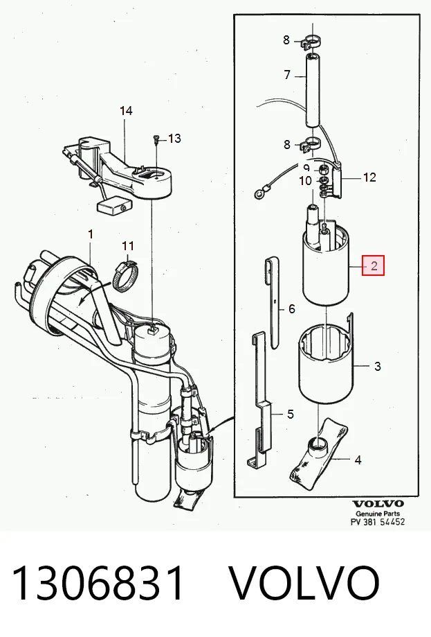 Módulo de bomba de combustível com sensor do nível de combustível BMW 3  E21