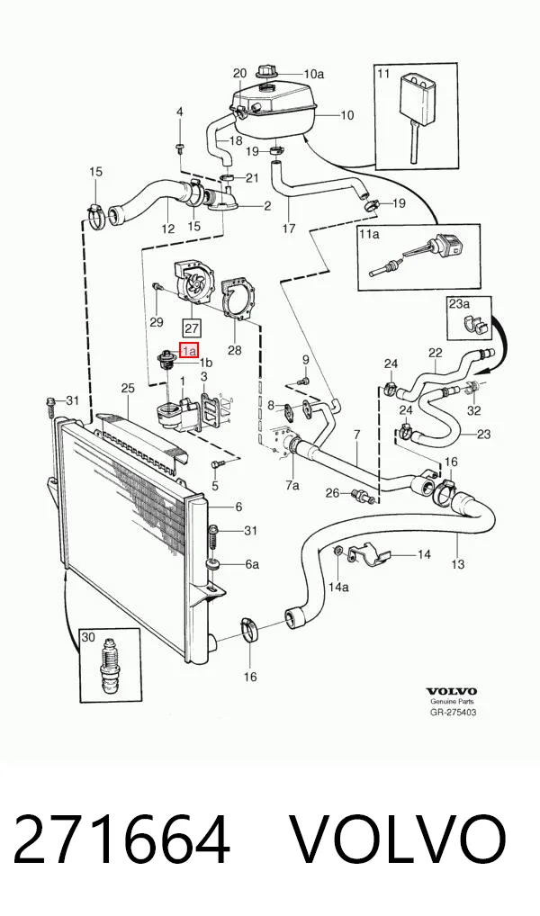 271664 Volvo Termostato