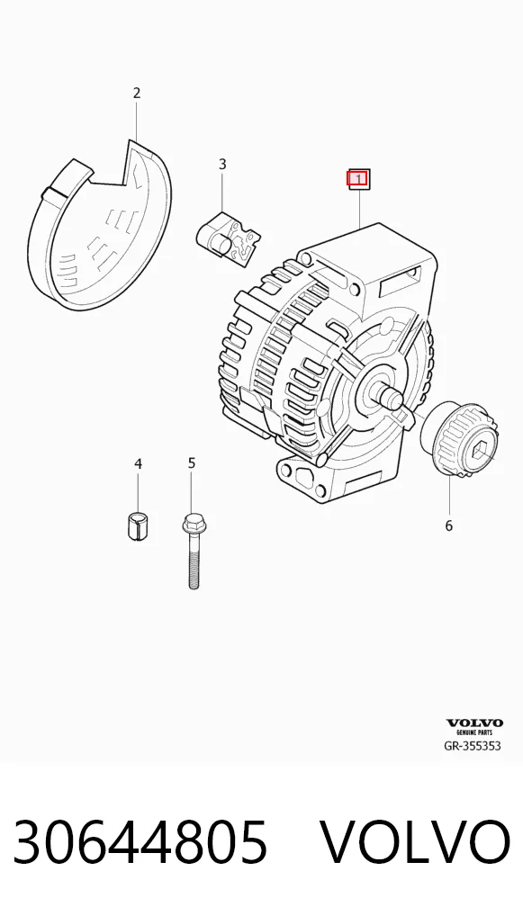 30644805 Volvo Gerador