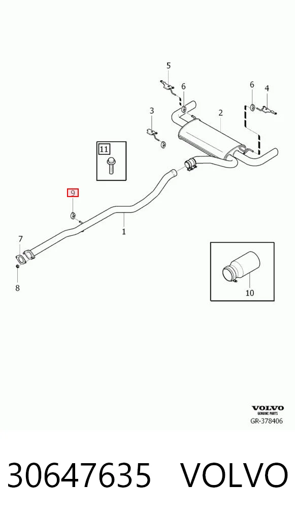  V50  carrinha (2004-2012) original desde 3,47 €