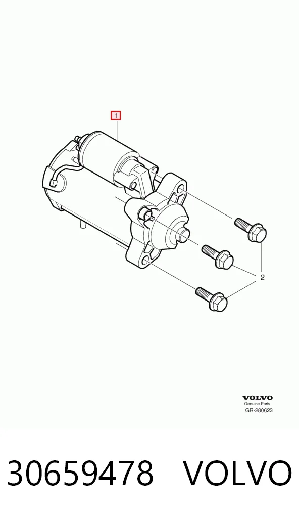 30659478 Volvo Motor de arranco