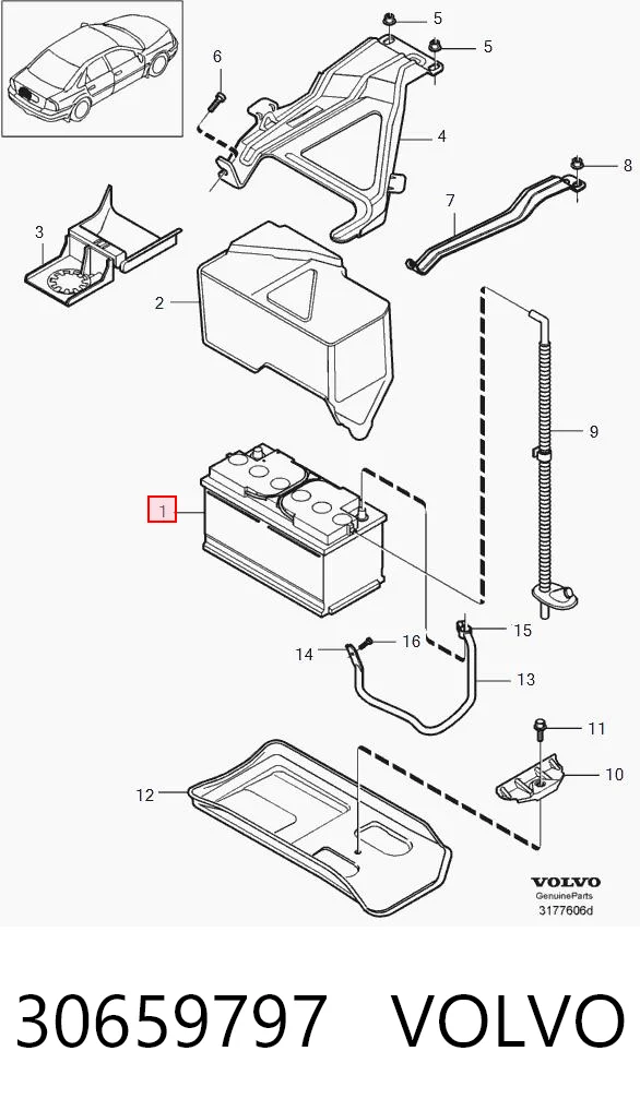 Bateria recarregável (PILHA) Rover AMR5468