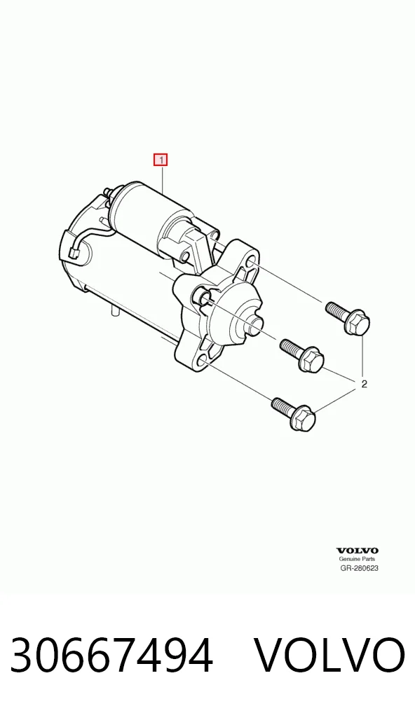 30667494 Volvo Motor de arranco