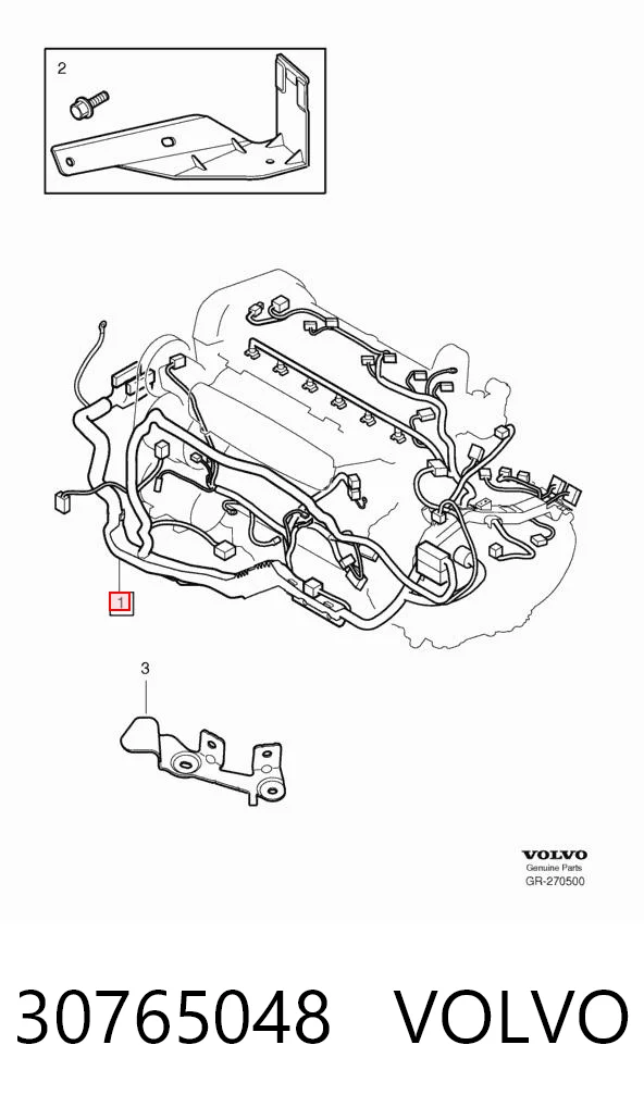 Cabo (adaptador) do injetor Renault (RVI) 7703297953 preço, a partir de 2,58 USD