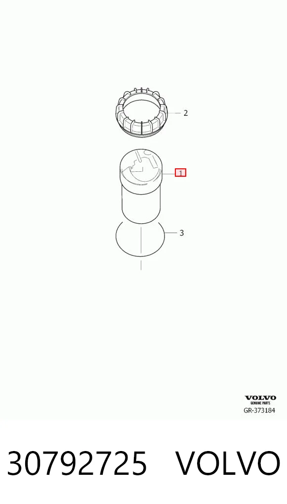30792725 Volvo Módulo de bomba de combustível com sensor do nível de combustível