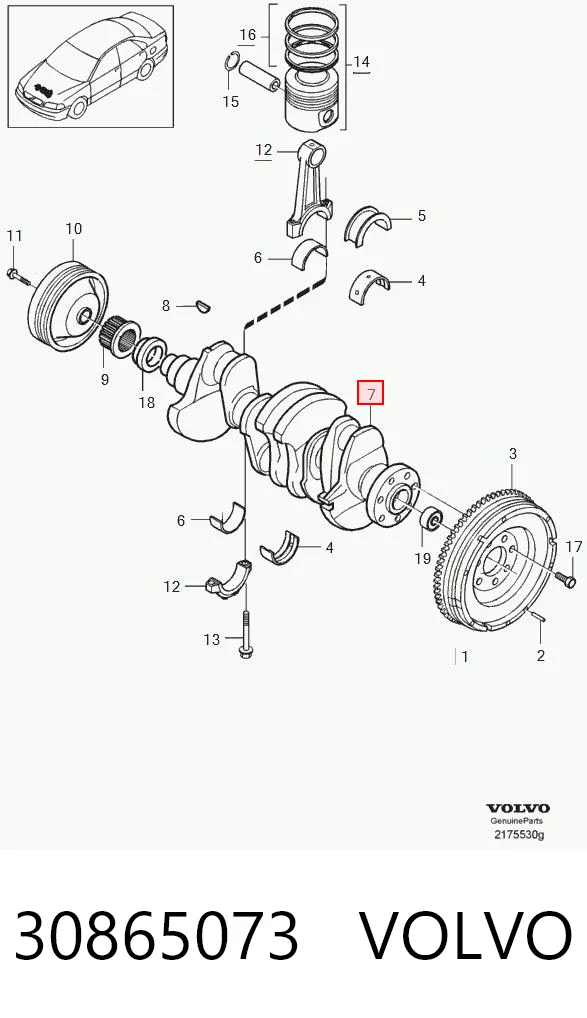 Cambota de motor Volvo V40 VW ao melhor preço
