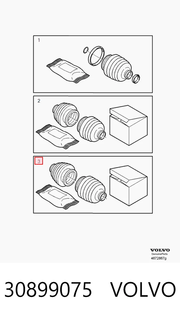 Compre Bota de proteção interna de junta homocinética do semieixo dianteiro Toyota Corolla 