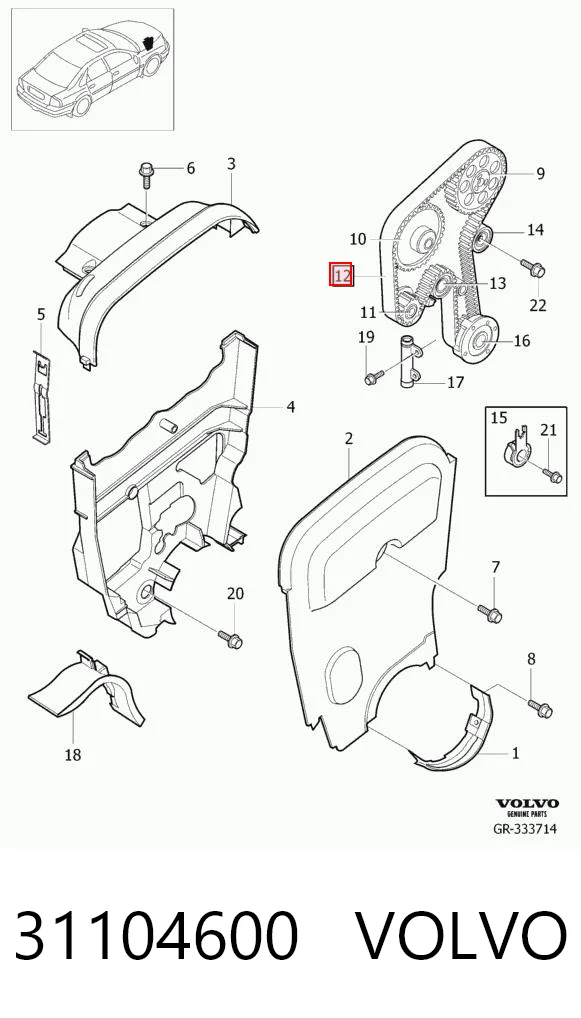 31104600 Volvo