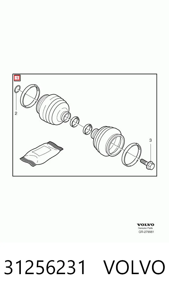 0442750050 Toyota Bota de proteção externa de junta homocinética do semieixo dianteiro