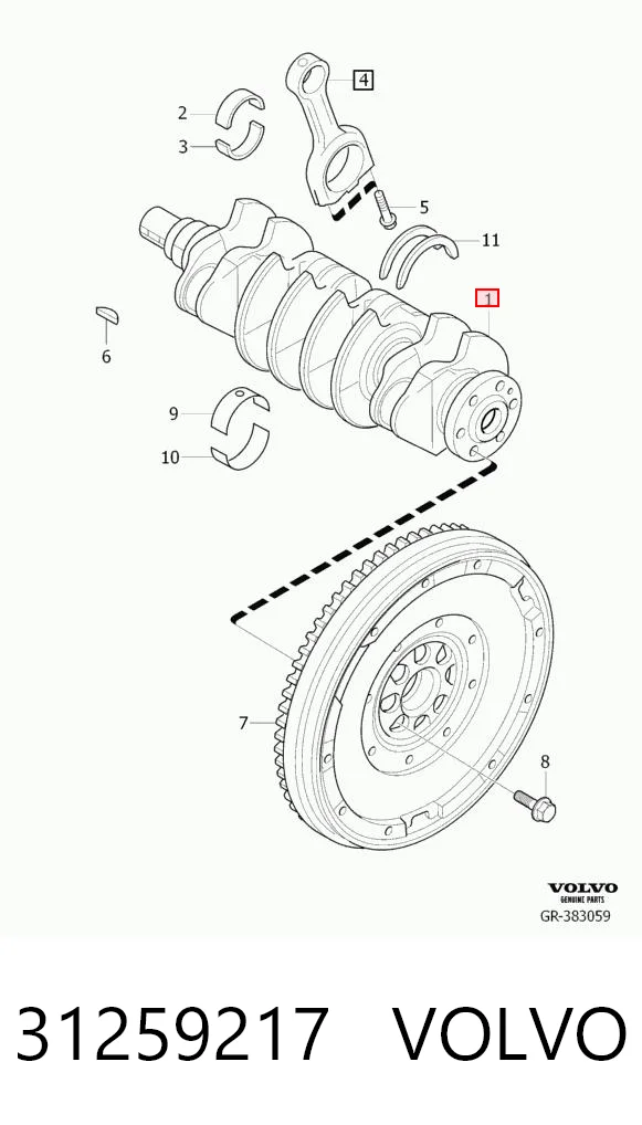 Cambota de motor para Citroen C3 Picasso SH