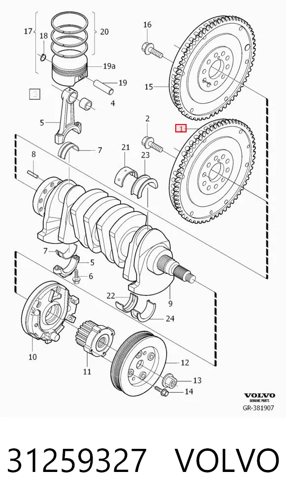 Volante de motor INA 415022010 preço, a partir de 939,16 USD