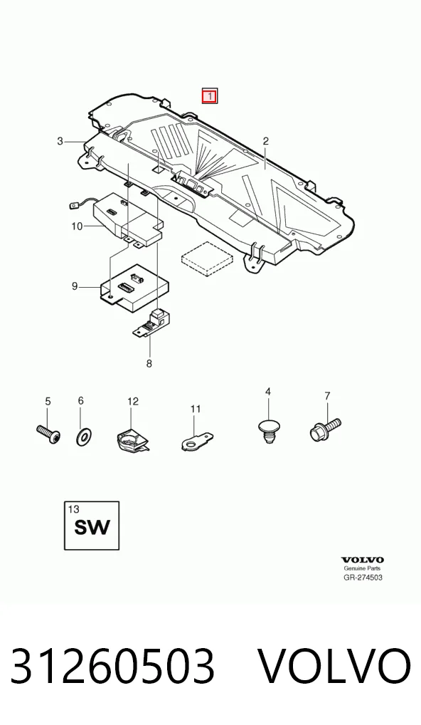 Antena Volvo XC90   ao melhor preço
