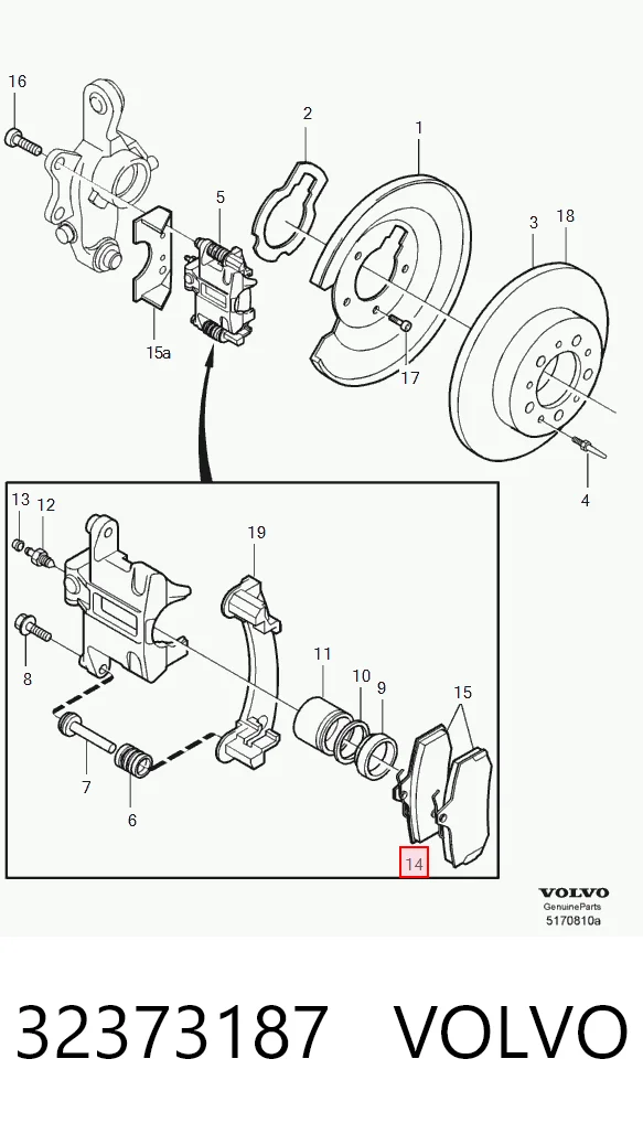S80 I sedan (1998-2006) original desde 31,17 €