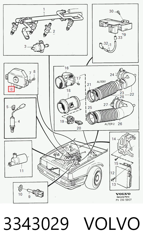 Compre 13621273277 BMW Sensor de posição da válvula de borboleta (potenciômetro)