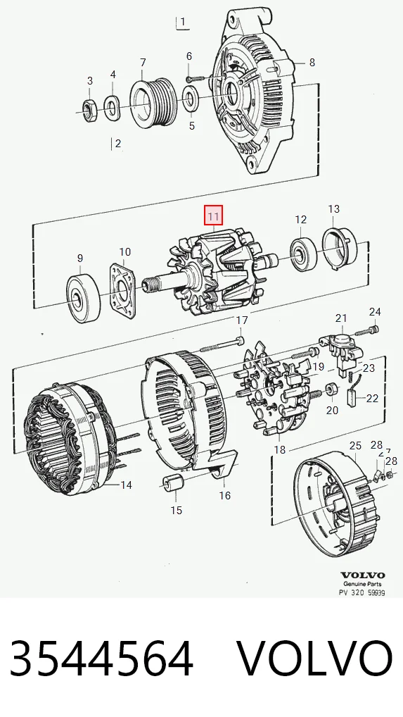 3544564 Volvo