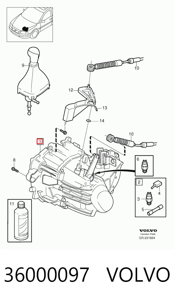 Caixa de Mudança montada (caixa mecânica de velocidades) Volvo S80 I TS, TH, KV ao melhor preço