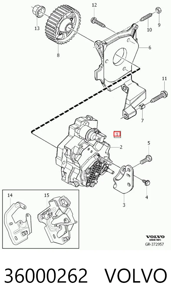  Bomba de combustível de pressão alta Ford Focus II hatchback (DA, HCP, DP) (2004 - 2011) II