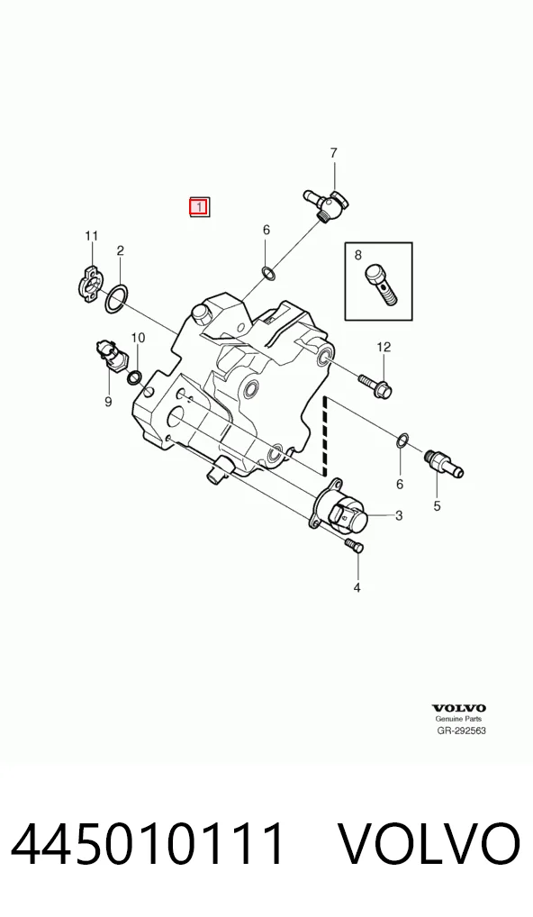  Bomba de combustível de pressão alta Volvo XC70 CROSS COUNTRY carrinha (SZ, LZ) (2000 - 2007) CROSS COUNTRY