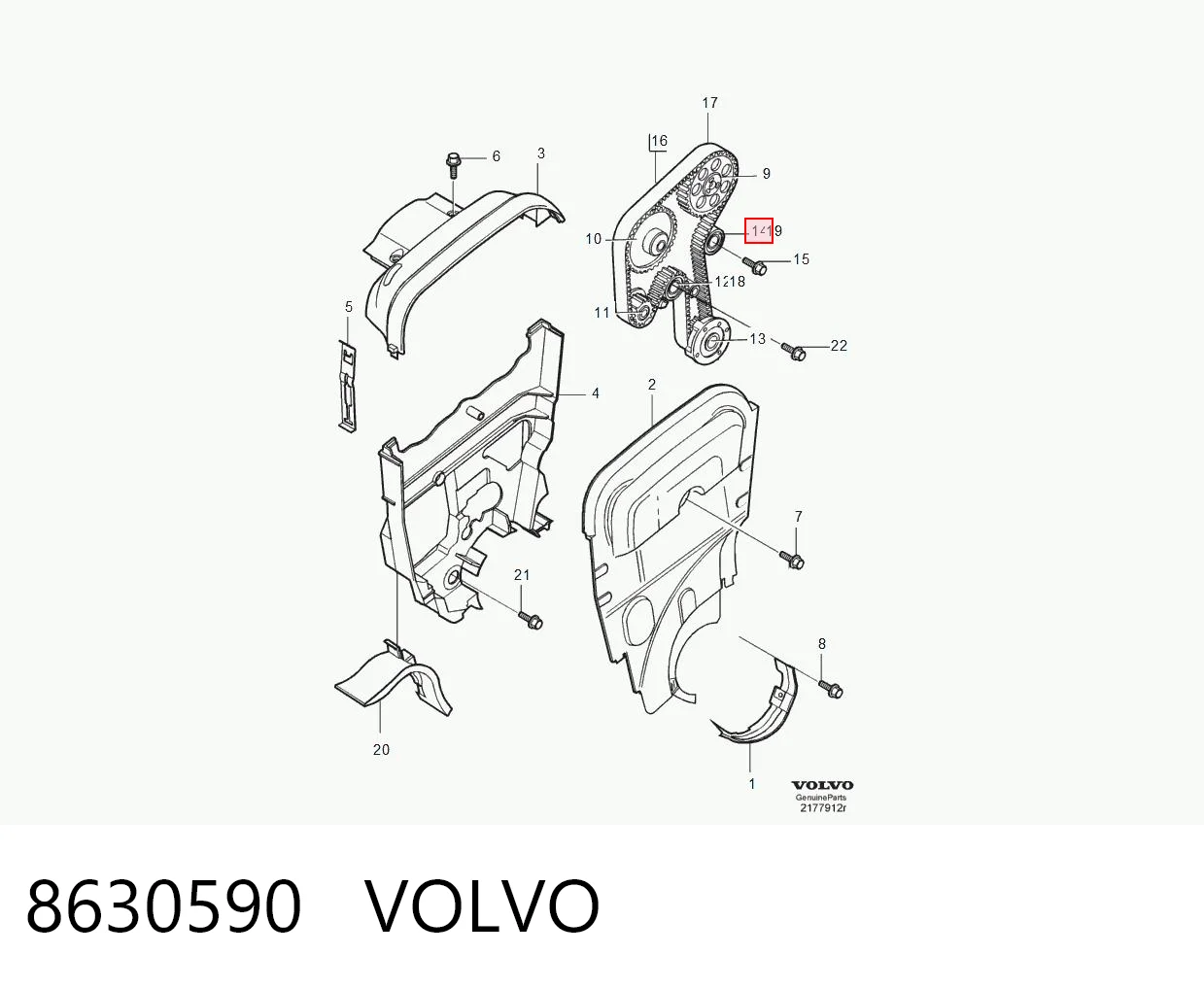 8630590 Volvo