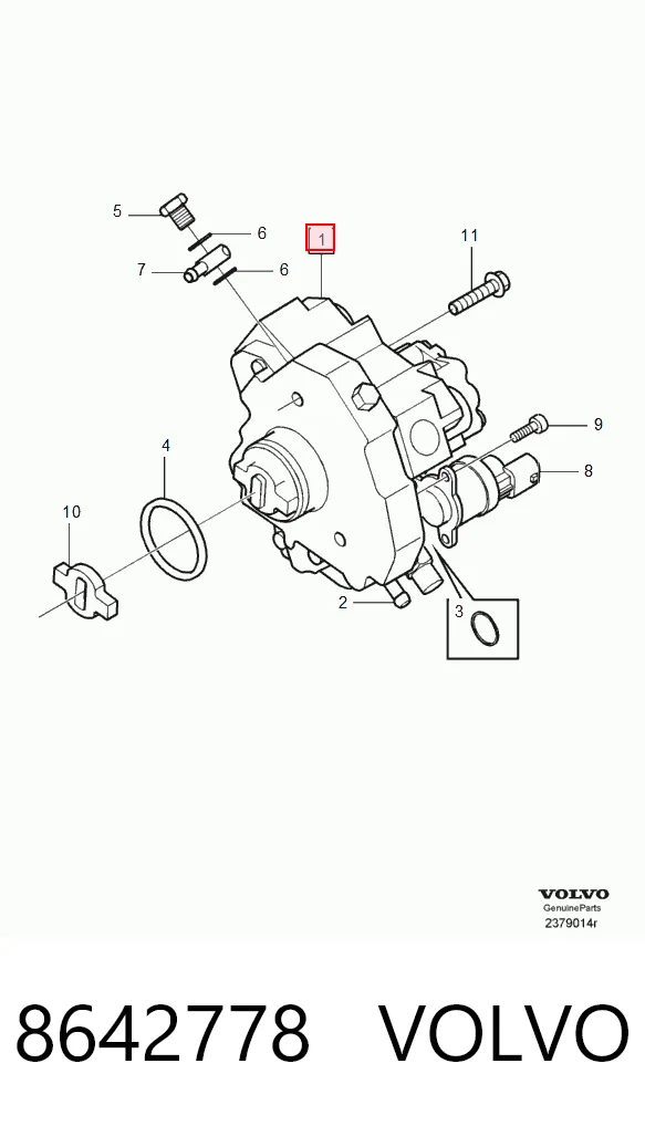 Bomba de combustível de pressão alta Volvo XC90 preço, a partir de 105,74 USD