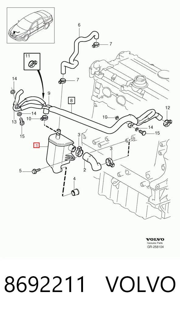 8692211 Volvo
