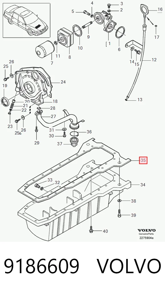 9186609 Volvo