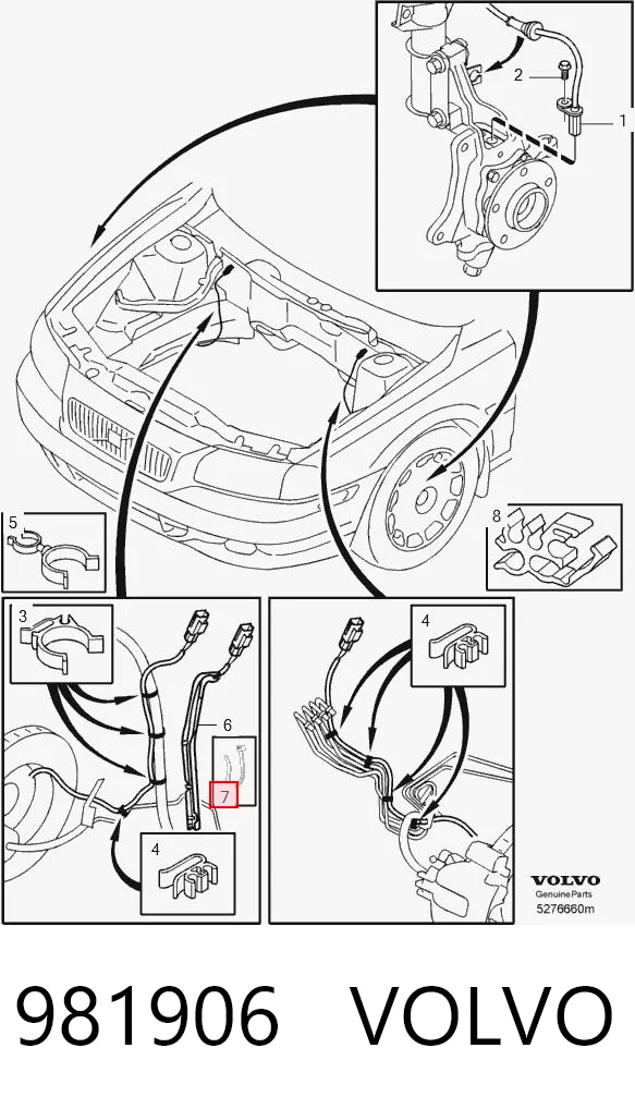Compre 41800381 Fiat/Alfa/Lancia Braçadeira de plástico universal