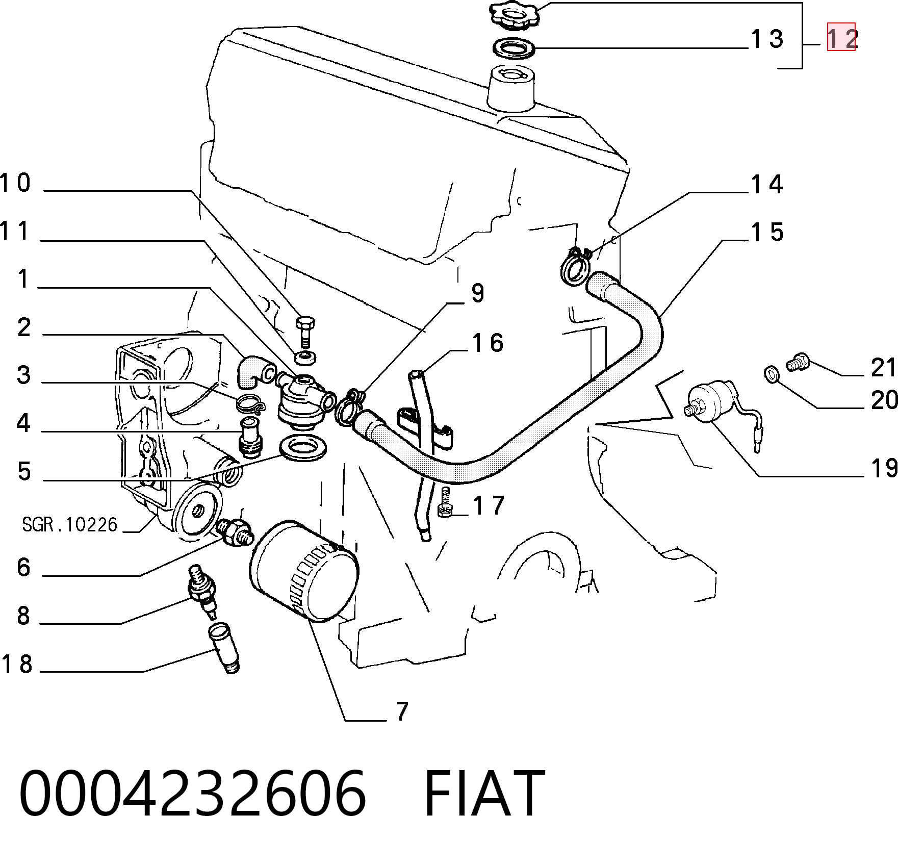 Compre 25843 Peugeot/Citroen Tampa do gargalho de enchimento de óleo