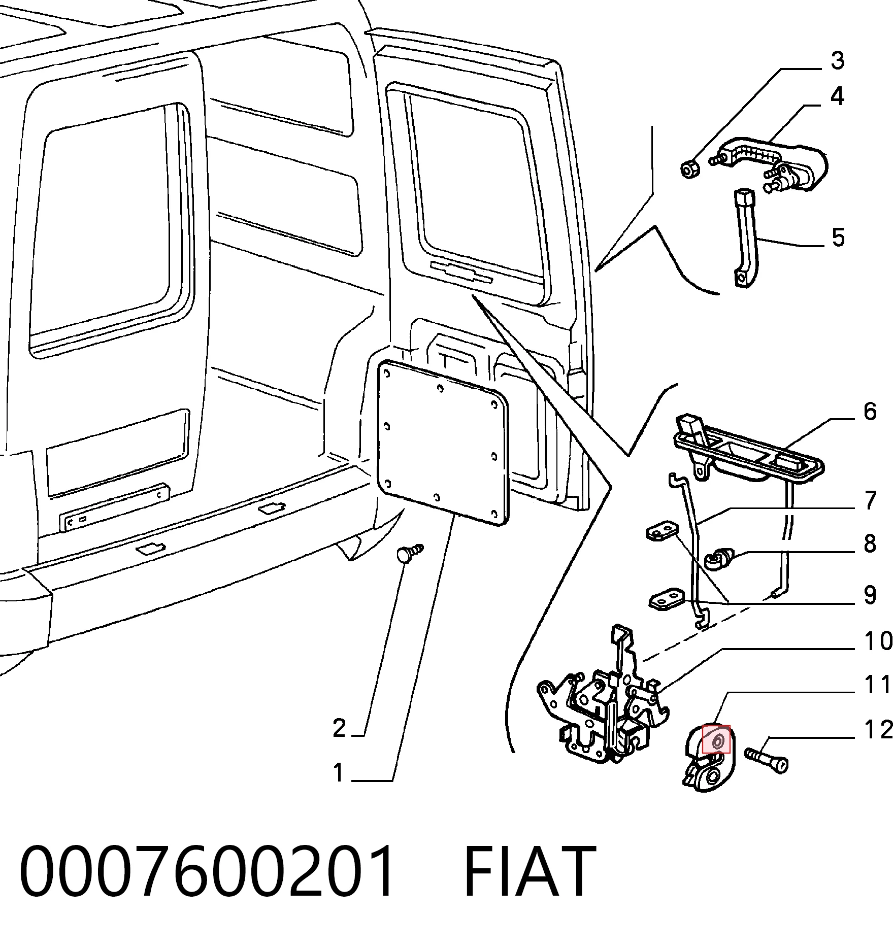 0007600201 Fiat/Alfa/Lancia
