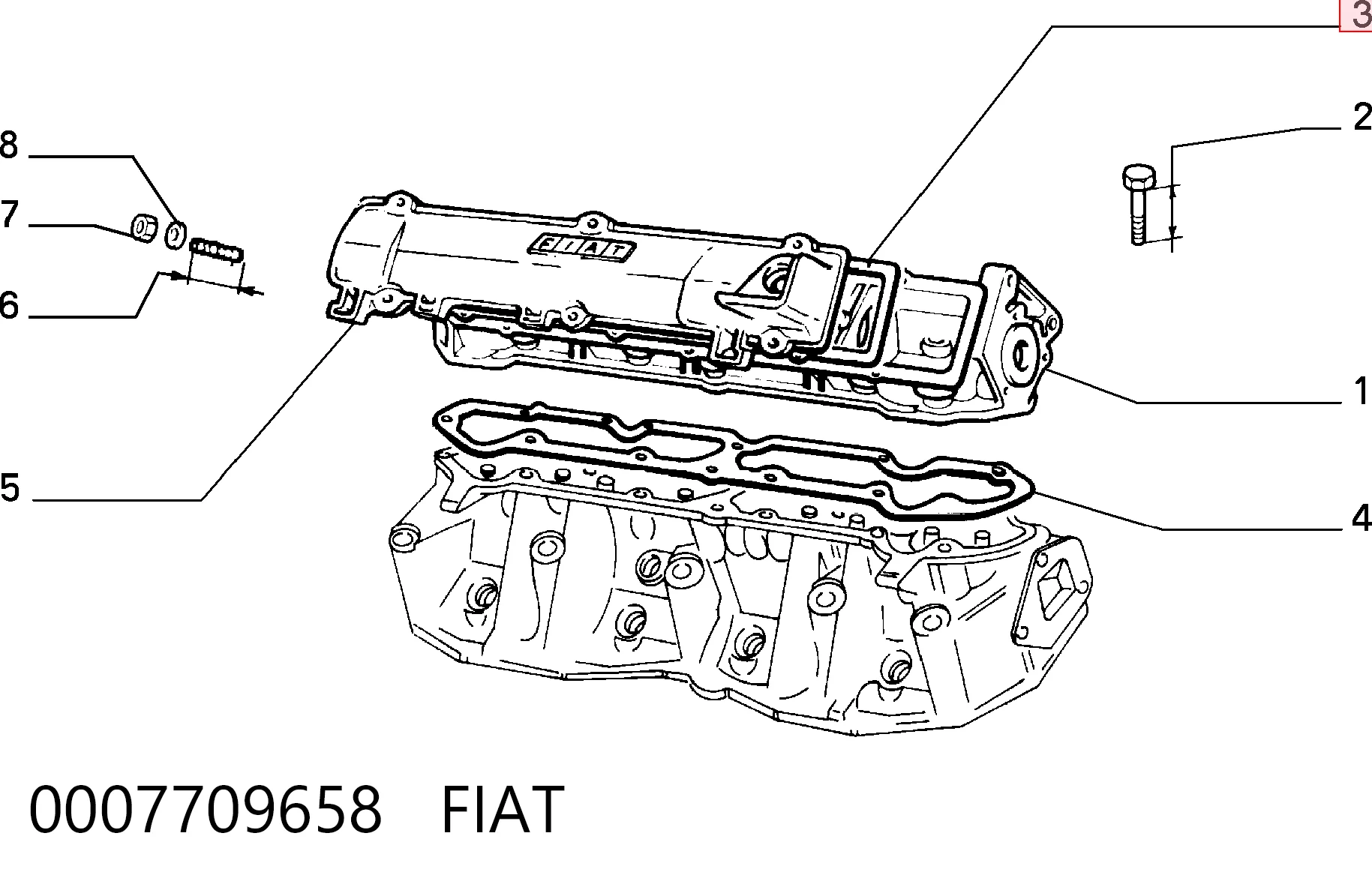 0007709658 Fiat/Alfa/Lancia