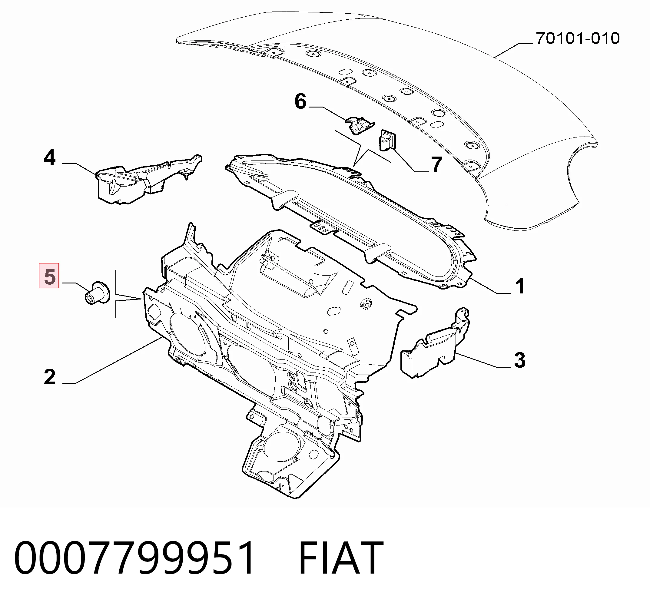 0007799951 Fiat/Alfa/Lancia