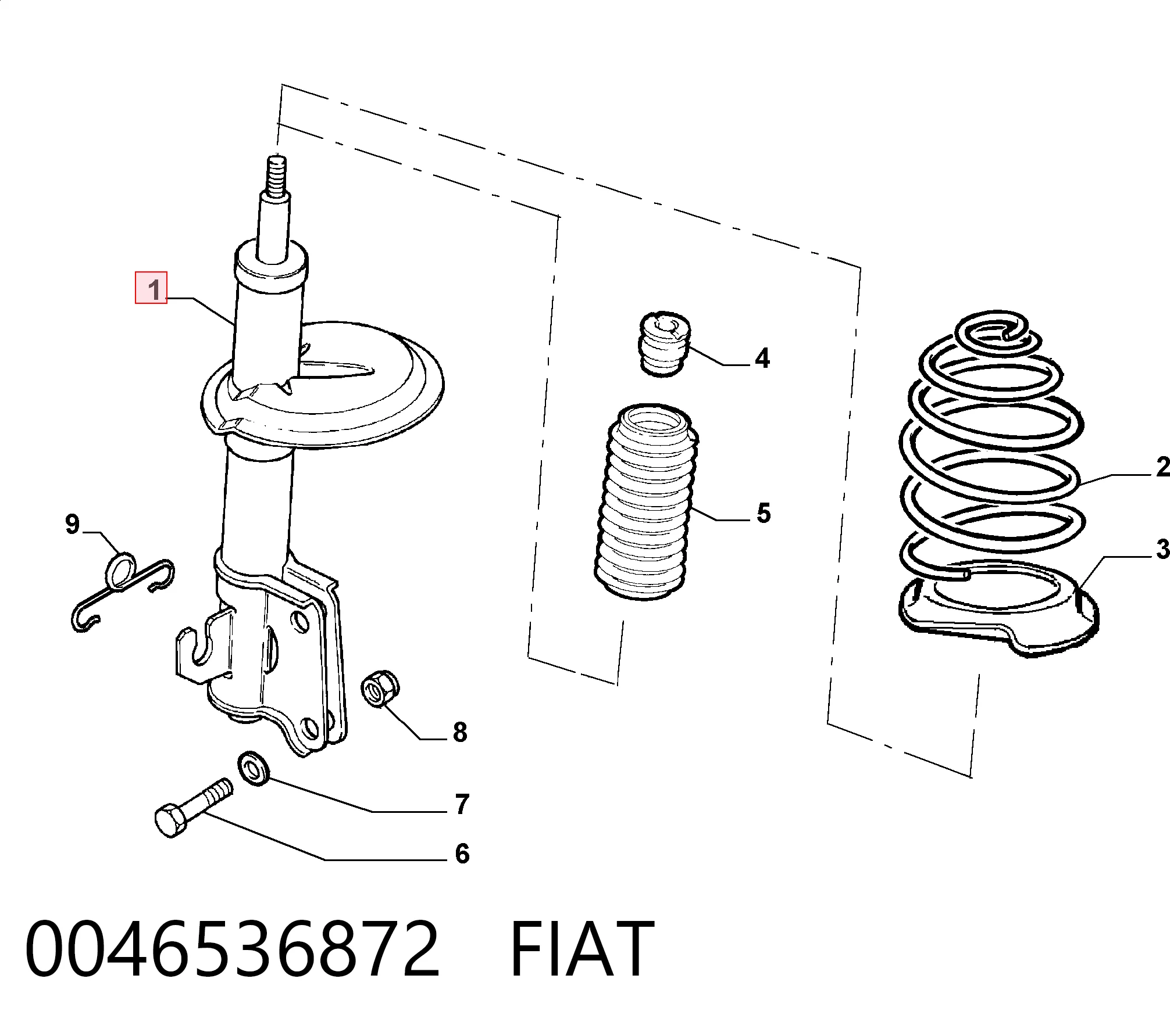 0046536872 Fiat/Alfa/Lancia
