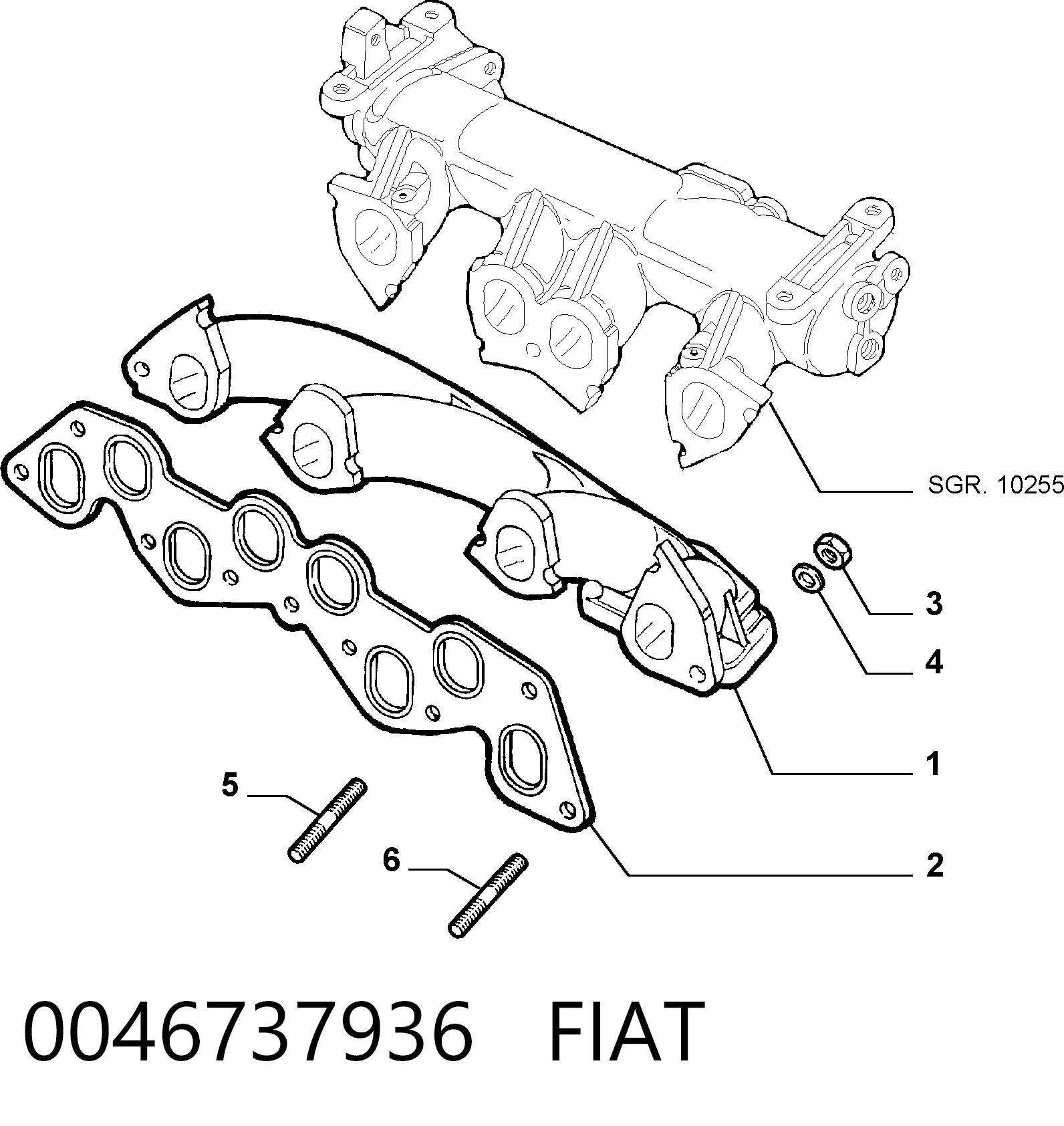 0046737936 Fiat/Alfa/Lancia