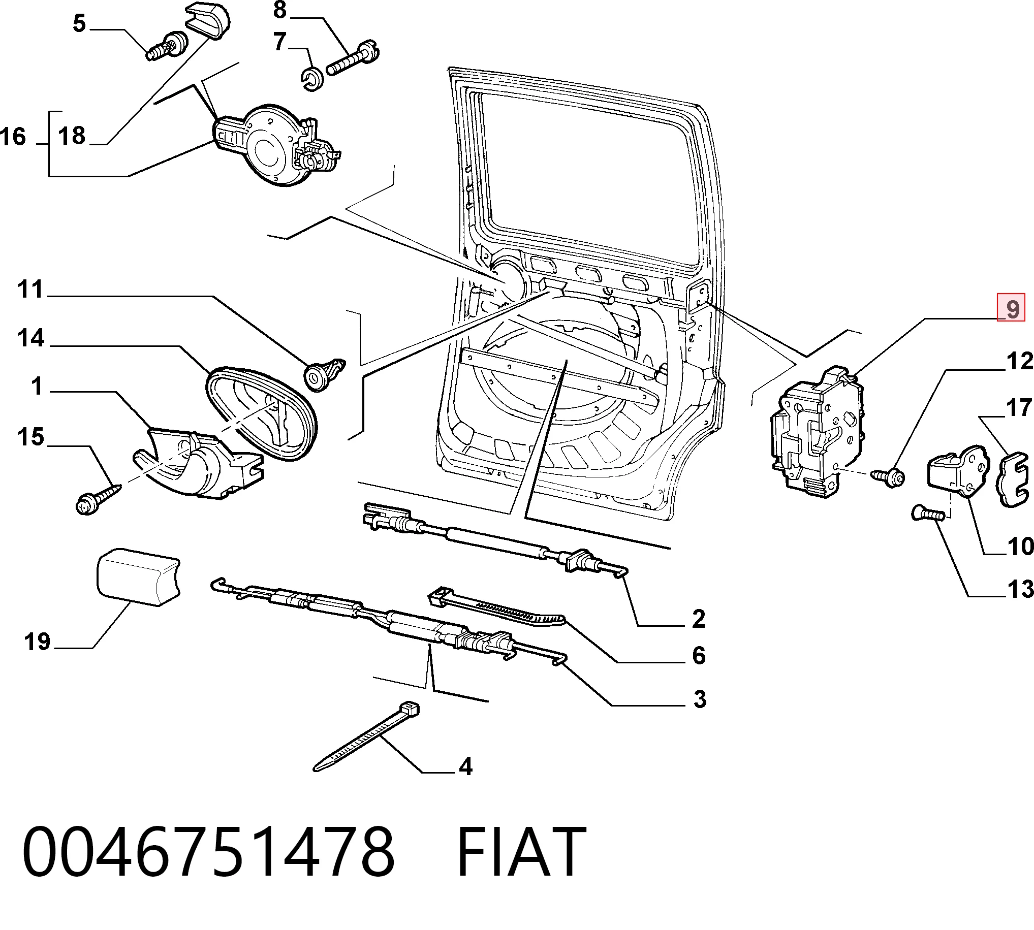 0046751478 Fiat/Alfa/Lancia