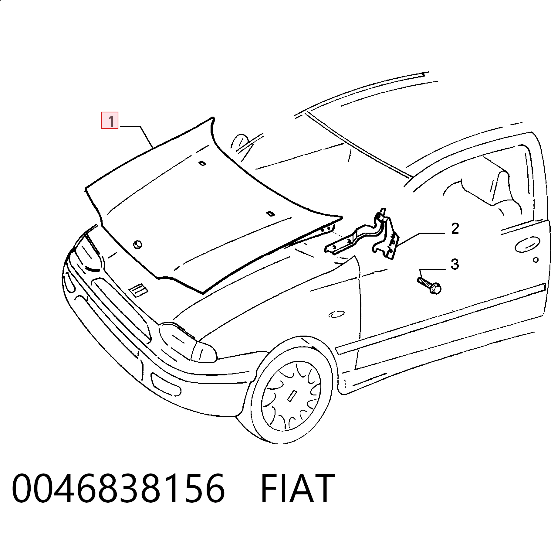 Capota para Fiat Siena  178