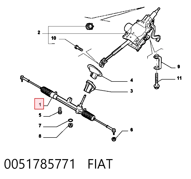 Compre Cremalheira da direção Fiat Bravo 2