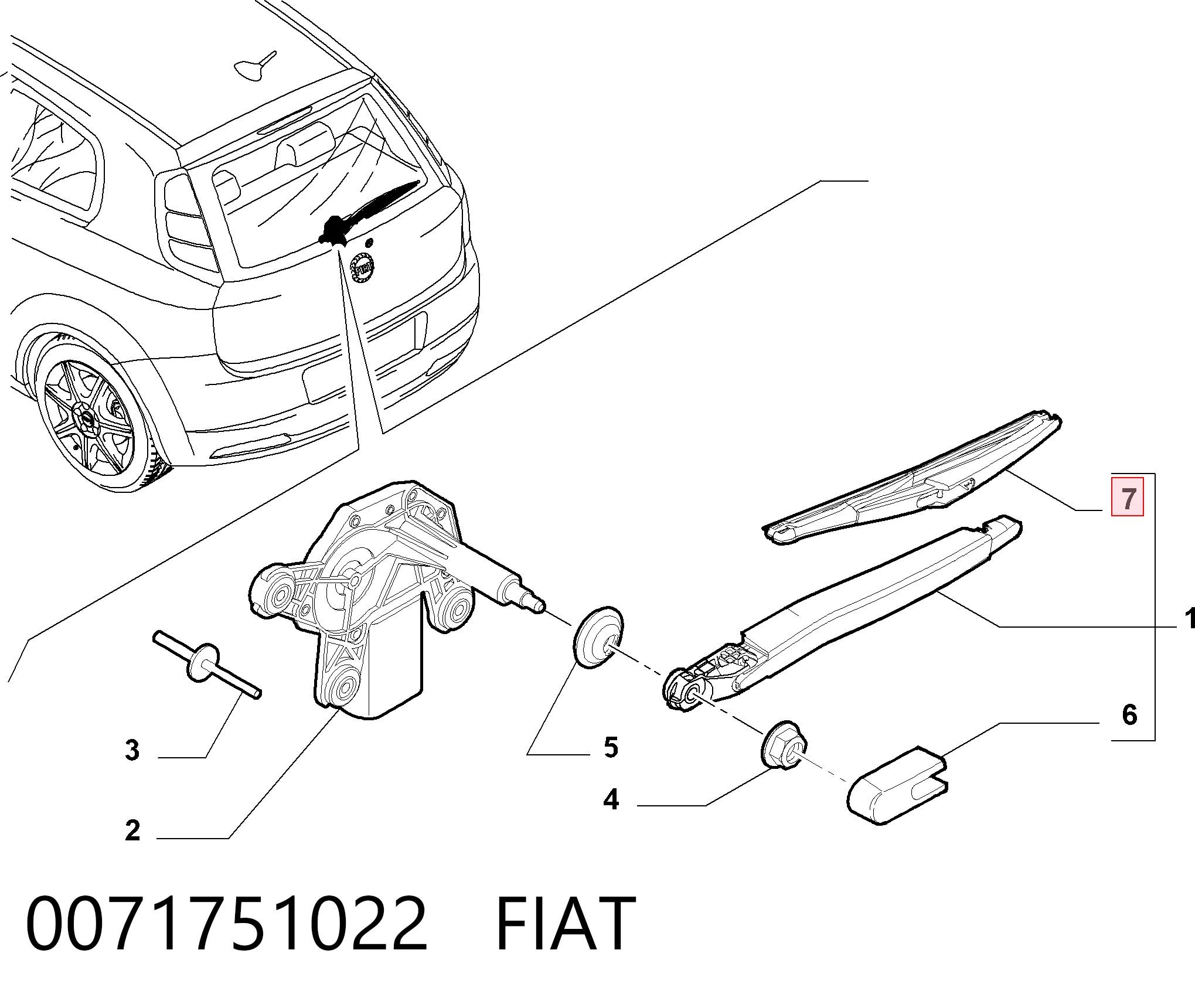 0071751022 Fiat/Alfa/Lancia