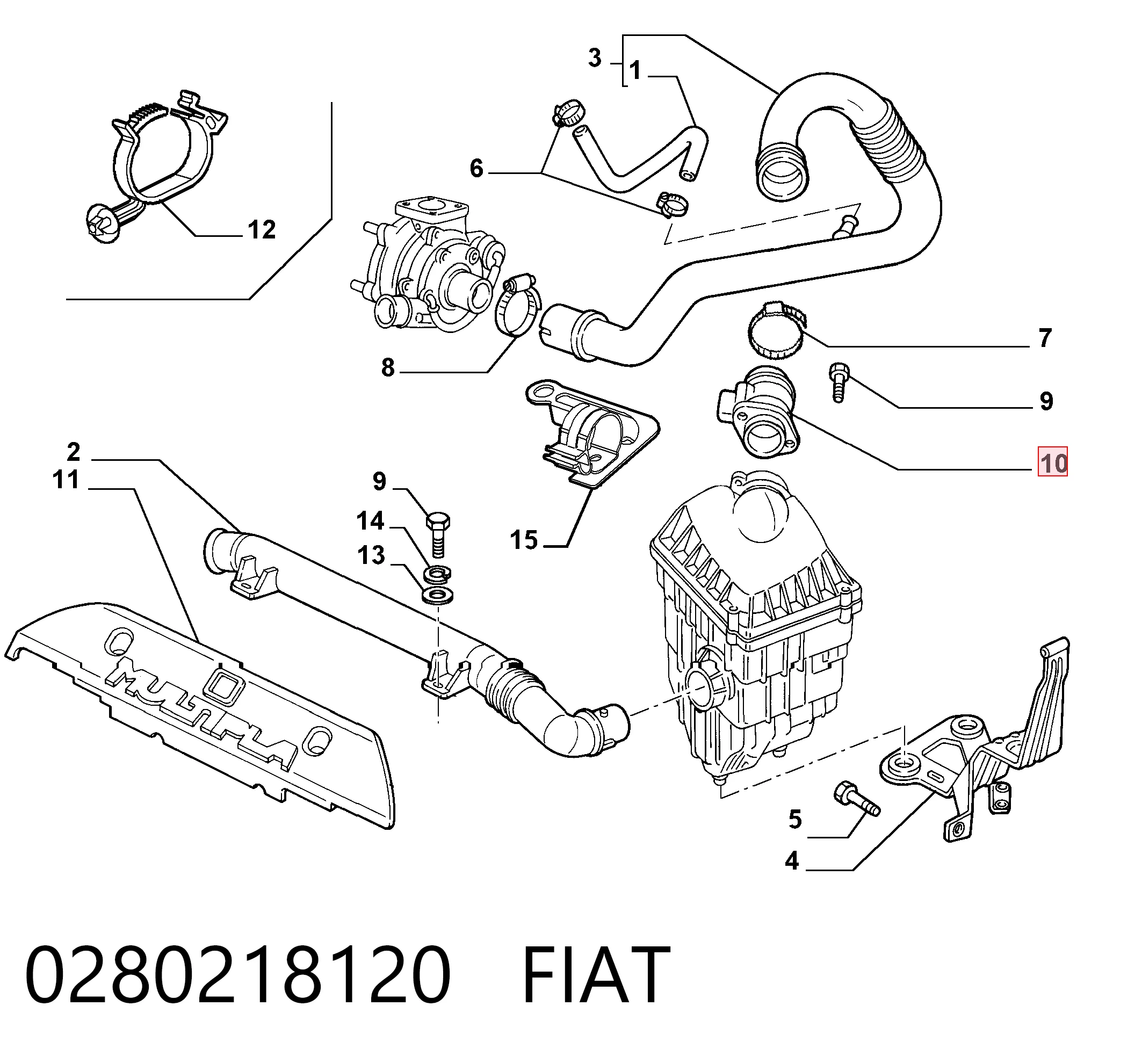 0280218120 Fiat/Alfa/Lancia