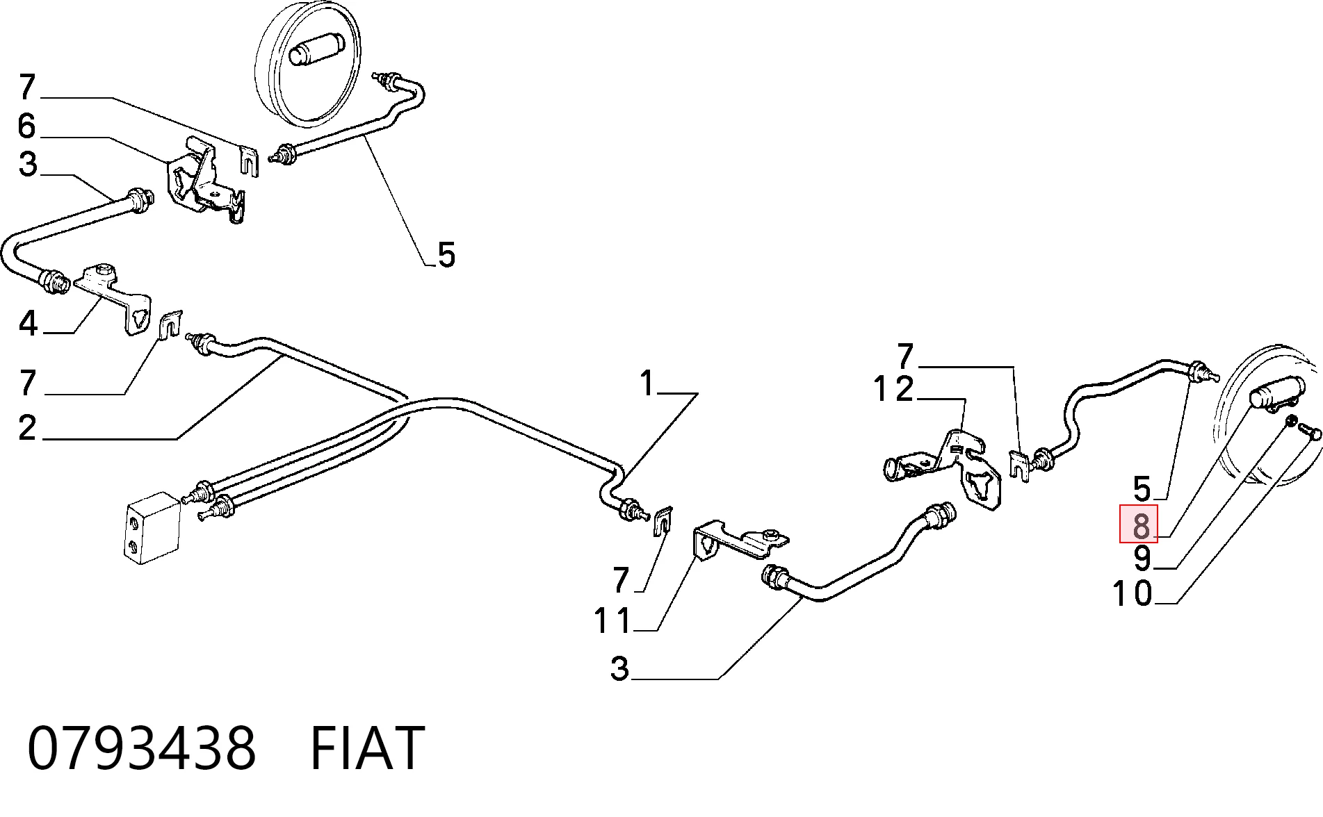 0793438 Fiat/Alfa/Lancia