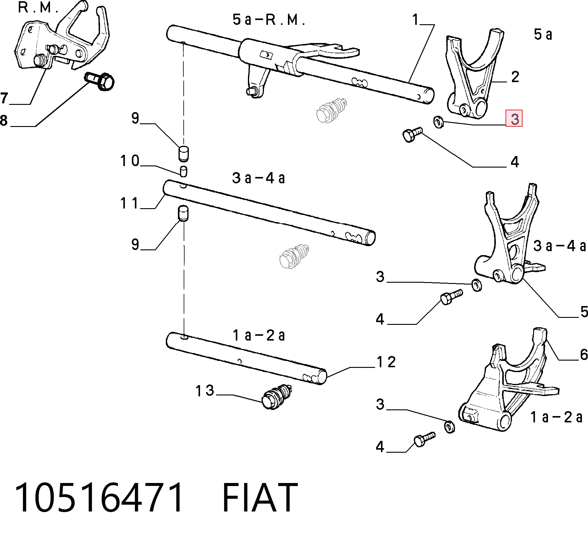 10516471 Fiat/Alfa/Lancia