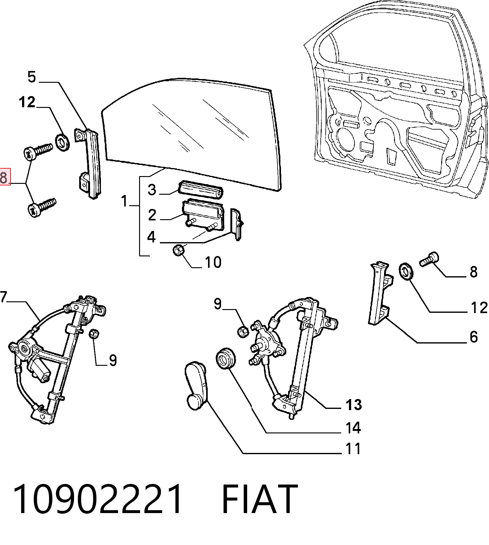 10902221 Fiat/Alfa/Lancia