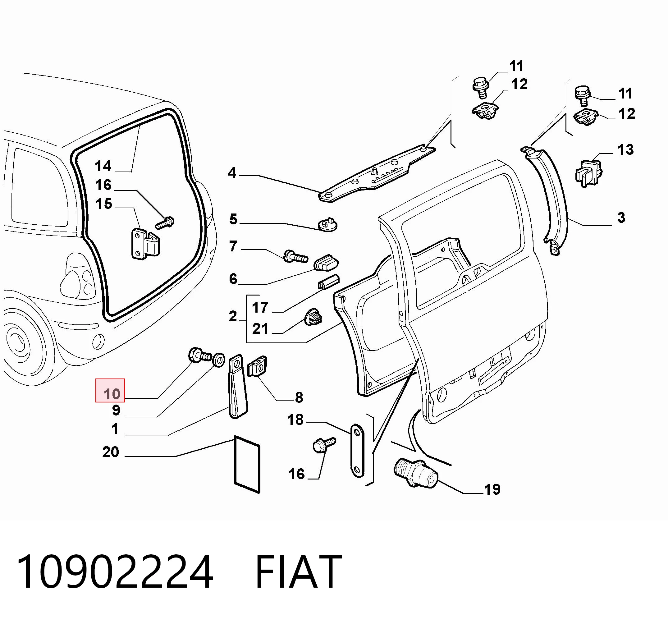 10902224 Fiat/Alfa/Lancia