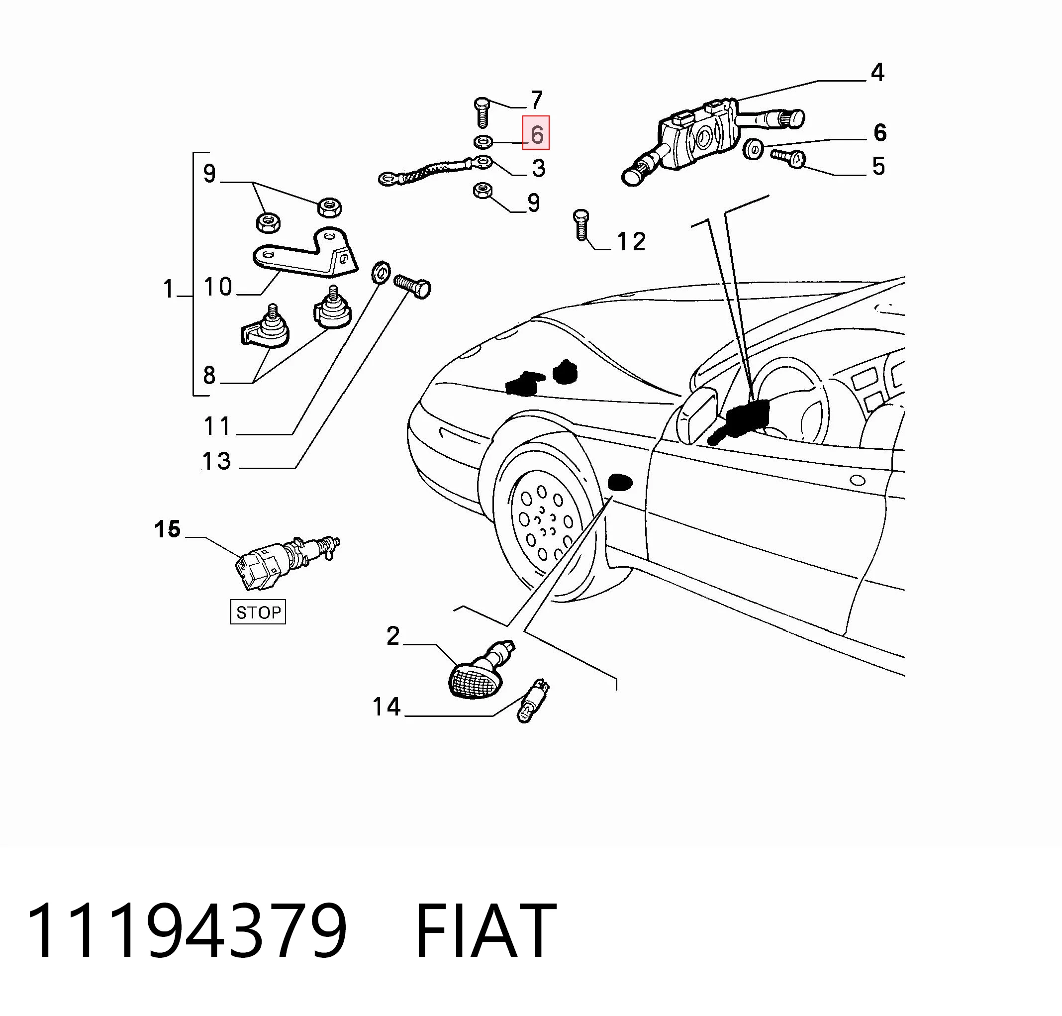 11194379 Fiat/Alfa/Lancia