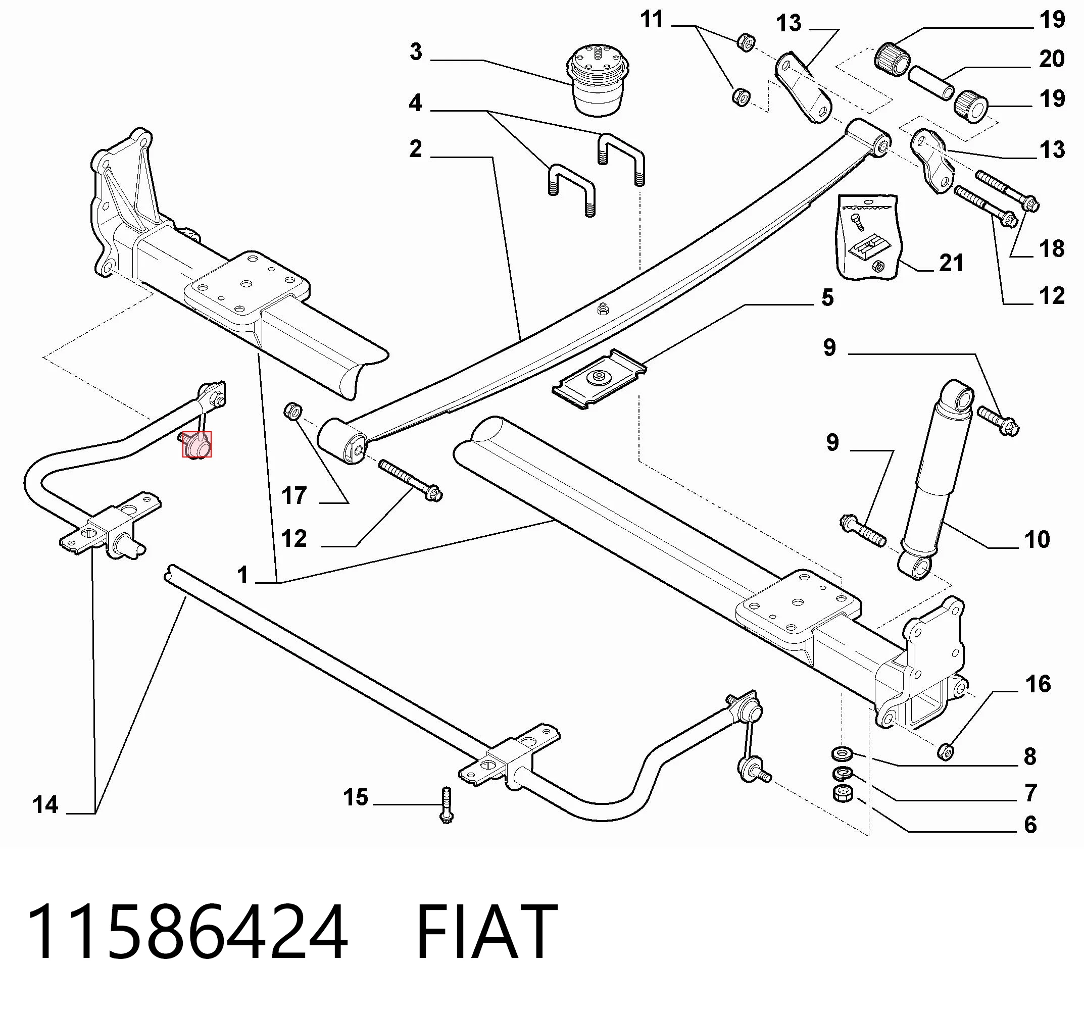 11586424 Fiat/Alfa/Lancia